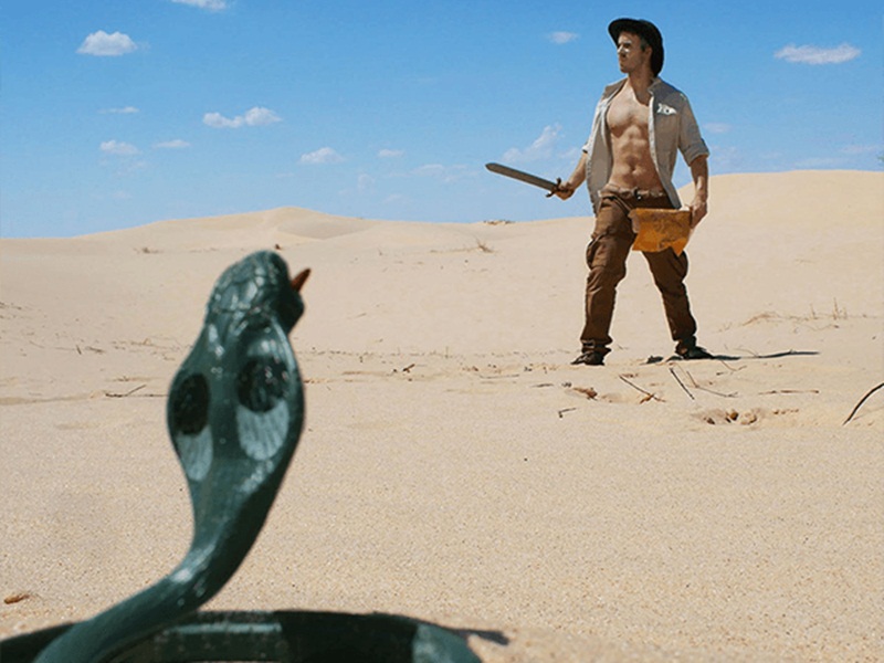 رجل يضع اروع الصور على فيس بوك!